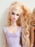 C040 Handmade Slim Fit Tank Dress Doll Clothes  For 12" Fashion Dolls Like Poppy Parker Fashion Royalty NF Doll