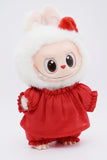 L1 Handmade Doll Pajama Sets Top/Bottom For 17cm Plush Doll Like LBB Doll Sewing Outfit
