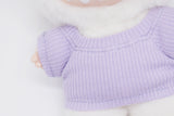 L2 Handmade Doll Doll T-shirt Top For 17cm Plush Doll Like LBB Doll Sewing Outfit