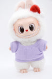 L2 Handmade Doll Doll T-shirt Top For 17cm Plush Doll Like LBB Doll Sewing Outfit