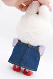 L3 Handmade Doll Denim Skirtall For 17cm Plush Doll Like LBB Doll Sewing Outfit