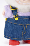 L3 Handmade Doll Denim Skirtall For 17cm Plush Doll Like LBB Doll Sewing Outfit