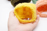 L5 Handmade Doll Faux Sherpa Hat For 17cm Plush Doll Like LBB Doll Sewing Outfit