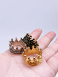 A008 Metal Crown 23×13mm Doll Crown Hair Accessories For 12" Fashion Doll Like Poppy Parker Fashion Royalty Silkstone