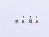 B009 3mm 4mm Sew On Rhinestones Mini Glass Doll Clothes Doll Sewing Craft Notion