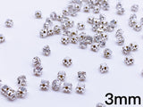 B009 3mm 4mm Sew On Rhinestones Mini Glass Doll Clothes Doll Sewing Craft Notion