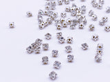 B009 3mm 4mm Sew On Rhinestones Mini Glass Doll Clothes Doll Sewing Craft Notion