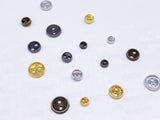 B019  Mini 3mm 4mm Metal Buttons Doll Clothes Sewing Craft Supply Notions