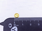 B019  Mini 3mm 4mm Metal Buttons Doll Clothes Sewing Craft Supply Notions