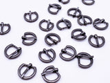 B044 Mini Old Metal Buckles Doll Clothes Purse Making Doll Sewing Supplies