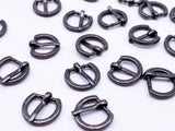 B044 Mini Old Metal Buckles Doll Clothes Purse Making Doll Sewing Supplies
