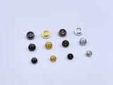 B062 4mm Micro Mini Buttons Military Anchor Style Navy Pea Coat Doll Clothes Sewing