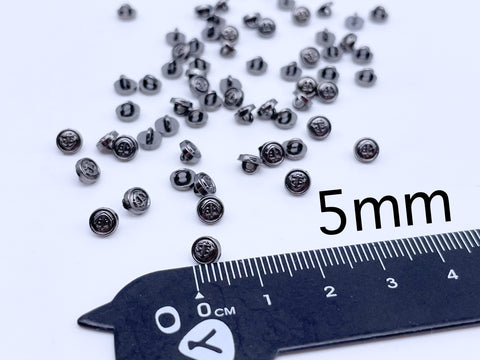 B230 Mini Stopper Pig Nose Button 6mm 8mm Buttons Micro Mini Buttons T – i  Sew For Doll