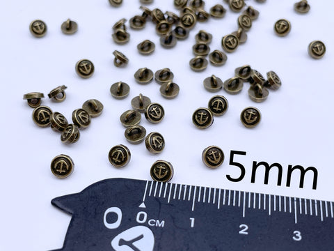 B230 Mini Stopper Pig Nose Button 6mm 8mm Buttons Micro Mini Buttons T – i  Sew For Doll