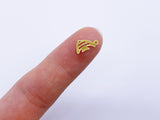 B069 4mm Tiny Heart Fish Cross Cat Mini Charm Doll Sewing Craft Supplies