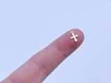 B069 4mm Tiny Heart Fish Cross Cat Mini Charm Doll Sewing Craft Supplies