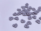 B082 Cute 6mm Heart Plastic Buttons Tiny Buttons Doll Sewing Notion Supply For 12" Fashion Dolls Like FR PP Blythe BJD