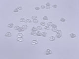 B082 Cute 6mm Heart Plastic Buttons Tiny Buttons Doll Sewing Notion Supply For 12" Fashion Dolls Like FR PP Blythe BJD