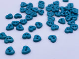 B082 Cute 6mm Heart Plastic Buttons Tiny Buttons Doll Sewing Notion Supply For 12" Fashion Dolls Like FR PP Blythe BJD