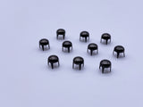 B083 Round Mini 4MM Craft Studs Sewing Craft Doll Clothes Making Doll Sewing Notion Supply For 12" Fashion Dolls Like FR PP Blythe BJD