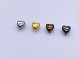 B084  Heart Mini 6mm Craft Studs Sewing Craft Doll Clothes Making Doll Sewing Notion Supply For 12" Fashion Dolls Like FR PP Blythe BJD