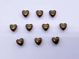 B084  Heart Mini 6mm Craft Studs Sewing Craft Doll Clothes Making Doll Sewing Notion Supply For 12" Fashion Dolls Like FR PP Blythe BJD