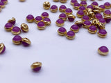 B087 Gold Color Base Pearl Button Tiny Buttons Doll Sewing Craft Supplies For 12" Fashion Dolls Like FR PP Blythe BJD