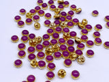 B087 NEW COLOR COLLECTION! Gold Color Base Pearl Button Tiny Buttons Doll Sewing Craft Supplies For 12" Fashion Dolls Like FR PP Blythe BJD