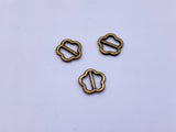 B091 Vertical Style 6.5mm Flower Tiny Mini Buckles Doll Sewing Doll Craft Supply