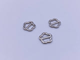 B092 Horizontal Style 6.5mm Flower Tiny Mini Buckles Doll Sewing Doll Craft Supply