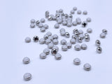 B099 Silver Color Base Pearl Button Tiny Buttons Doll Sewing Craft Supplies For 12" Fashion Dolls Like FR PP Blythe BJD  Clothes Dress Making