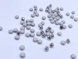 B099 Silver Color Base Pearl Button Tiny Buttons Doll Sewing Craft Supplies For 12" Fashion Dolls Like FR PP Blythe BJD  Clothes Dress Making