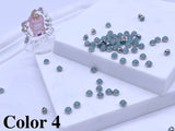 B099 Silver Color Base Pearl Button Tiny Buttons Doll Sewing Craft Supplies For 12" Fashion Dolls Like FR PP Blythe BJD  Clothes Dress Making