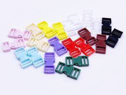 B101 8×16mm Mini Side Release Plastic Buckles Doll Sewing Supplies 2 Pairs