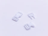 B101 8×16mm Mini Side Release Plastic Buckles Doll Sewing Supplies 2 Pairs