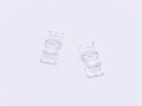 B101 8×16mm Mini Side Release Plastic Buckles Doll Sewing Supplies 2 Pairs