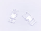 B101 8×16mm Mini Side Release Plastic Buckles Doll Sewing Supplies 2 Pairs