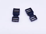 B101 8×16mm Mini Side Release Plastic Buckles Doll Sewing Supplies 2 Pairs