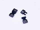 B101 8×16mm Mini Side Release Plastic Buckles Doll Sewing Supplies 2 Pairs