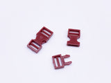 B101 8×16mm Mini Side Release Plastic Buckles Doll Sewing Supplies 2 Pairs