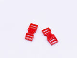 B101 8×16mm Mini Side Release Plastic Buckles Doll Sewing Supplies 2 Pairs