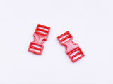 B101 8×16mm Mini Side Release Plastic Buckles Doll Sewing Supplies 2 Pairs