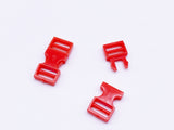 B101 8×16mm Mini Side Release Plastic Buckles Doll Sewing Supplies 2 Pairs