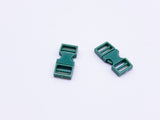 B101 8×16mm Mini Side Release Plastic Buckles Doll Sewing Supplies 2 Pairs