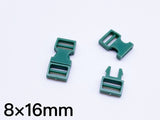 B101 8×16mm Mini Side Release Plastic Buckles Doll Sewing Supplies 2 Pairs