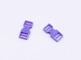 B101 8×16mm Mini Side Release Plastic Buckles Doll Sewing Supplies 2 Pairs