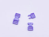 B101 8×16mm Mini Side Release Plastic Buckles Doll Sewing Supplies 2 Pairs