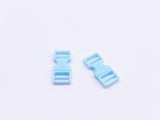 B101 8×16mm Mini Side Release Plastic Buckles Doll Sewing Supplies 2 Pairs