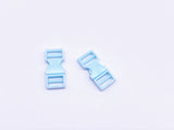 B101 8×16mm Mini Side Release Plastic Buckles Doll Sewing Supplies 2 Pairs