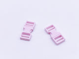 B101 8×16mm Mini Side Release Plastic Buckles Doll Sewing Supplies 2 Pairs